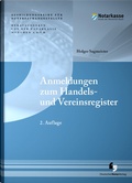 Cover: Anmeldungen zum Handels- und Vereinsregister - Deutscher Notarverlag