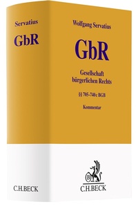 Abbildung von: Gesellschaft bürgerlichen Rechts - C.H.BECK