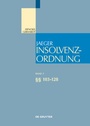 Cover: Insolvenzordnung - De Gruyter