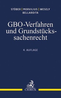 Abbildung von: GBO-Verfahren und Grundstückssachenrecht - C.H.BECK