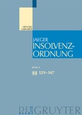 Cover: Insolvenzordnung - De Gruyter