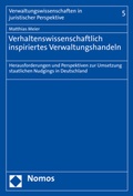 Cover: Verhaltenswissenschaftlich inspiriertes Verwaltungshandeln - Nomos