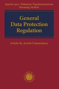 Cover: General Data Protection Regulation - Nomos/Hart