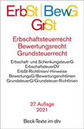 Cover: Erbschaftsteuerrecht / Bewertungsrecht / Grundsteuerrecht: ErbSt / BewG / GrSt - dtv