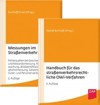 Abbildung von: Paket Handbuch für das straßenverkehrsrechtliche OWi-Verfahren und Messungen im Straßenverkehr - ZAP