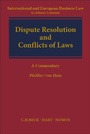 Cover: Dispute Resolution and Conflict of Laws - Nomos/Hart