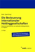 Bild: Die Besteuerung internationaler Holdinggesellschaften - NWB