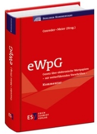 Abbildung von: eWpG - Erich Schmidt Verlag