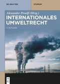 Cover: Internationales Umweltrecht - De Gruyter