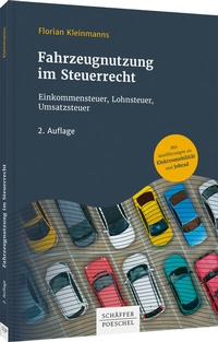 Abbildung von: Fahrzeugnutzung im Steuerrecht - Schäffer-Poeschel