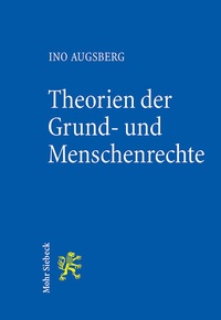 Abbildung von: Theorien der Grund- und Menschenrechte - Mohr Siebeck