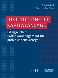 Abbildung von: Institutionelle Kapitalanlage - Schäffer-Poeschel