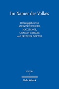 Abbildung von: Im Namen des Volkes - Mohr Siebeck