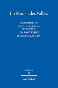 Abbildung von: Im Namen des Volkes - Mohr Siebeck