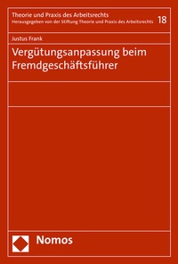 Abbildung von: Vergütungsanpassung beim Fremdgeschäftsführer - Nomos