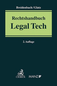 Bild vergrößern Bild: Rechtshandbuch Legal Tech - Manz