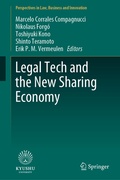Cover: Legal Tech and the New Sharing Economy - Springer