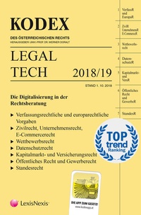 Enlarge image Cover: KODEX Legal Tech - LexisNexis Verlag ARD ORAC GmbH