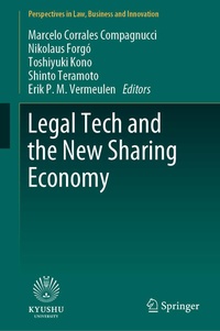 Enlarge image Cover: Legal Tech and the New Sharing Economy - Springer
