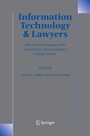 Cover: Information Technology and Lawyers - Springer