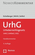 Cover: UrhG: Urheberrechtsgesetz - Nomos