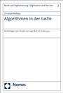 Cover: Algorithmen in der Justiz - Nomos
