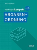 Cover: #steuernkompakt Abgabenordnung - Sch&auml;ffer-Poeschel