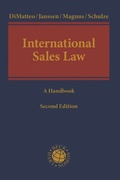 Cover: International Sales Law - Nomos/Hart