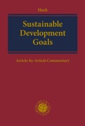 Cover: Sustainable Development Goals - Nomos