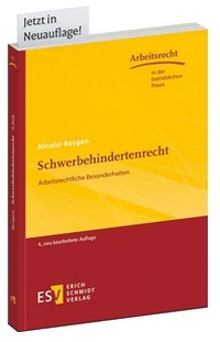 Abbildung von: Schwerbehindertenrecht - Erich Schmidt Verlag