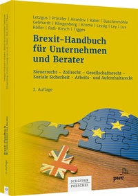 Abbildung von: Brexit-Handbuch für Unternehmen und Berater - Schäffer-Poeschel