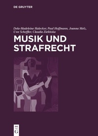 Enlarge image Cover: Musik und Strafrecht - De Gruyter