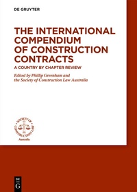 Abbildung von: The International Compendium of Construction Contracts - De Gruyter
