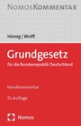 Cover: Grundgesetz f&uuml;r die Bundesrepublik Deutschland - Nomos