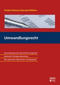 Abbildung von: Umwandlungsrecht - HDS