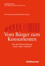 Cover: Vom Bürger zum Konsumenten - Kohlhammer