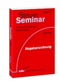 Cover: Abgabenordnung - Erich Fleischer Verlag