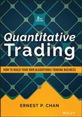 Cover: Quantitative Trading: How to Build Your Own Algorithmic Trading Business - Wiley