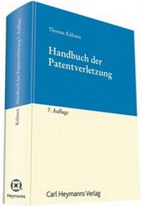 Abbildung von: Handbuch der Patentverletzung - Carl Heymanns Verlag