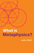 Cover: What is Metaphysics? - Polity Press