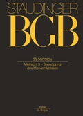 Cover: BGB: Kommentar zum B&uuml;rgerlichen Gesetzbuch mit Einf&uuml;hrungsgesetz und Nebengesetzen - Sellier - De Gruyter