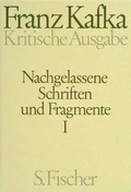 Cover: Nachgelassene Schriften und Fragmente I. Kritische Ausgabe - S. Fischer