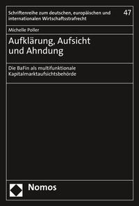 Abbildung von: Aufklärung, Aufsicht und Ahndung - Nomos