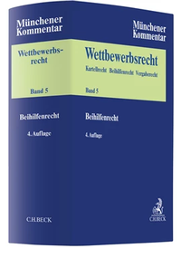Abbildung von: Münchener Kommentar zum Wettbewerbsrecht - Band 5 - C.H.BECK