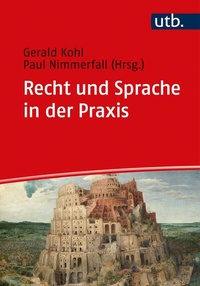 Abbildung von: Recht und Sprache in der Praxis - UTB