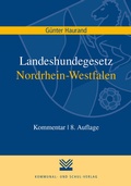 Bild: Landeshundegesetz Nordrhein-Westfalen - Kommunal- und Schul-Verlag