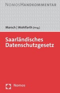 Cover: Saarl&auml;ndisches Datenschutzgesetz - Nomos