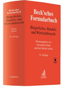 Cover: Beck'sches Formularbuch Bürgerliches, Handels- und Wirtschaftsrecht - C.H.BECK