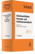Cover: Arbeitsrechtliches Formular- und Verfahrenshandbuch - C.H.BECK