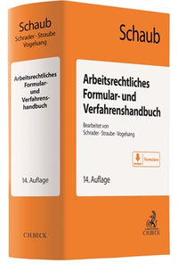 Abbildung von: Arbeitsrechtliches Formular- und Verfahrenshandbuch - C.H.BECK